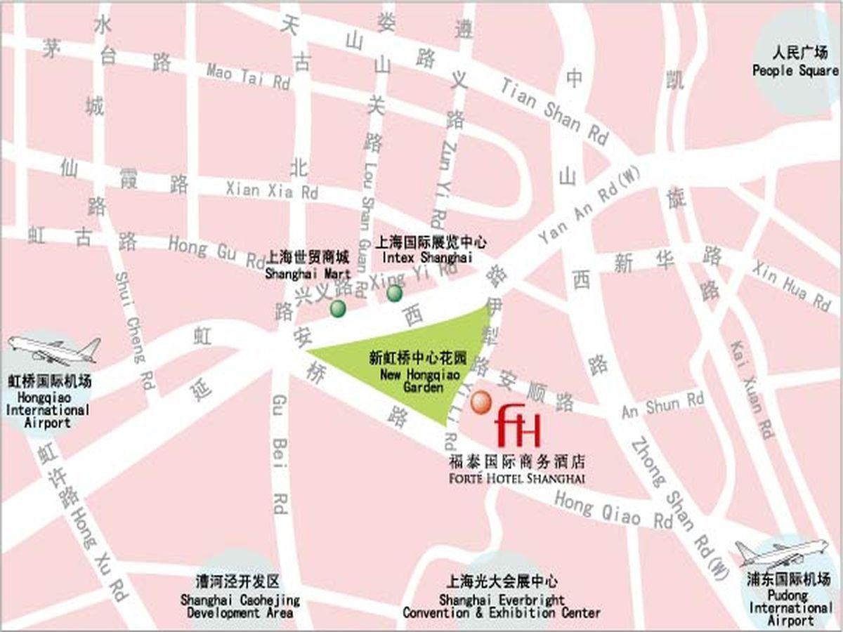 Shanghai Forte Hotel Экстерьер фото